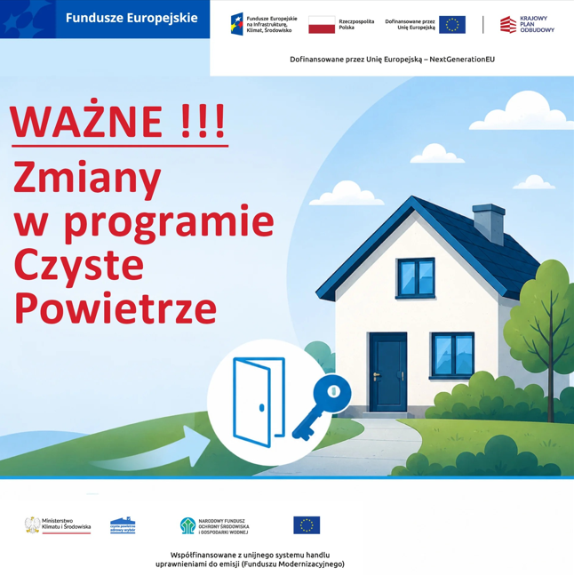 ważne zmiany 